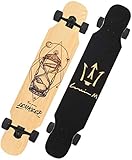 ★ Durable y robusto: Rodamientos ABEC-7; Ruedas de PU de 70 mm con alta velocidad, ensambladas con una plataforma de madera de arce de 42 "de largo x 9" de largo de 42 "de largo x 9", que hicieron de los camiones de aluminio PRO de 3,25 "de 42".