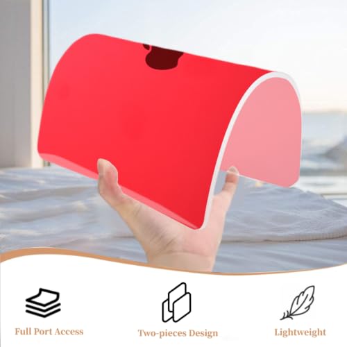 Coque MacBook Air 11 Rouge Cristal avec Couverture Clavier A1465 A1370 - 5
