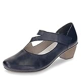 Breite Anpassung: Standard Rieker Lugano Womens Court Shoes 37 EU 15 Pazifische Leder