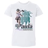 500 LEVEL Paula Badosa Retro Toddler Shirt (White, 4T)
