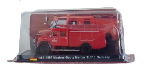 Magirus-Deutz Mercur TLF16 camión de bomberos 1:43 miniatura 2