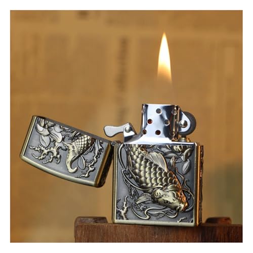 Feuerzeuge Kerosin Leichter Drachenmuster Retro Leichter Küche Outdoor Camping (Brennstoff Nicht enthalten) Geschenke für männer feuerzeug Schwarz Feuerzeuge Kerosin Leichter Drachenmuster Retro Leichter Küche Outdoor Camping (Brennstoff Nicht enthalten) Geschenke für männer feuerzeug Schwarz