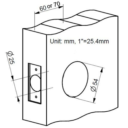 Miniatura 7 de SCYAN X3 - Cerradura inteligente para puerta de entrada sin llave, cerradura de manija SCYAN X3 con acceso de teclado para pantalla táctil, bloqueo
