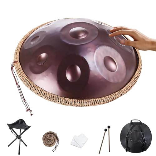 �n���h�p���h���� 22�C���` 9/10/12�� �j�Z�� 432/440Hz �X�`�[���h���� �y�� �\�t�g�o�b�O, �}���b�g, �X�^���h, �N���[�j���O�N���X�t�� �n���h�p���h�����y�� �Ŋy�� ���S�� �ґz(Purplish-red,440Hz/10Note