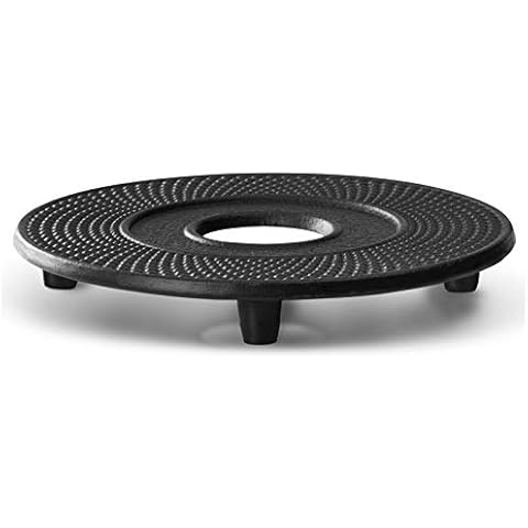 Bredemeijer Coaster Jang, black, Cast Iron, 13.4 x 13.4x 1.8 cm Cover