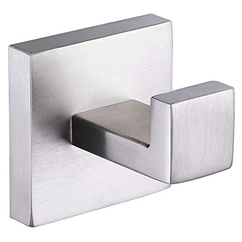 Angle Simple Single Robe Hook, SUS304 Stainless Steel Bath Towel Hook Coat Holder