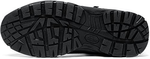 Cqr Men's Military Tactical Boots, Lightweight 6 Inches Combat Boots, Durable Edc Outdoor Work Boots, Blockade 6 - Ripstop Black, 10.5 #TOP4