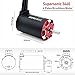 Surpass Rocket V2 Supersonic 3660 2800kv Brushless Motor,Waterproof 4P RC Sensored BL Motor for 1/10 RC Remoter Truck