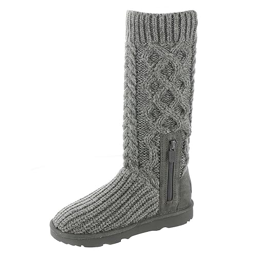 UGG Classic Cardi Cabled Knit K Girls Boot4