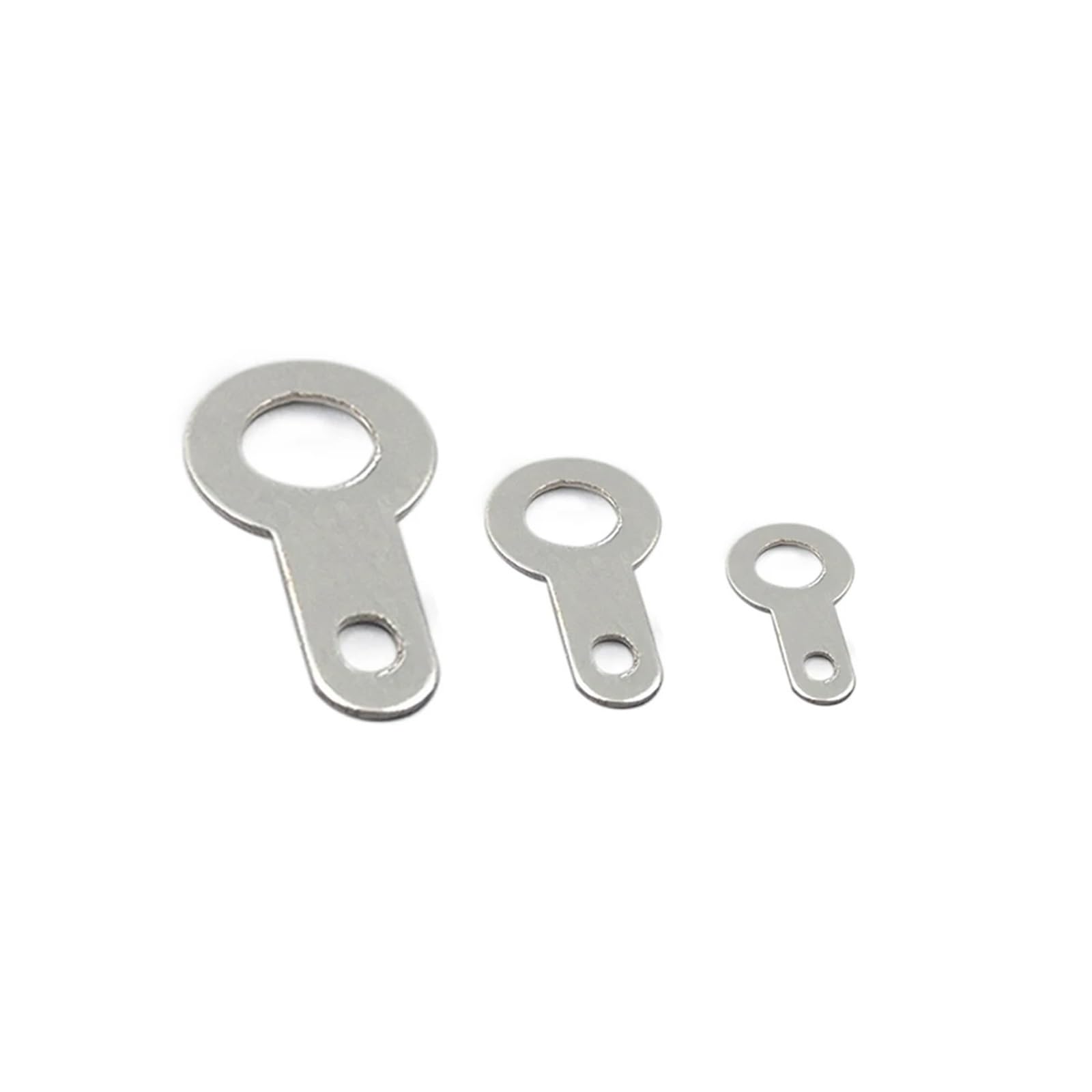 Einloch-Kabelschuh, Versilbertes Kupfer M2.2-M10.2 Rundschweißnaht(M8.2 20PCS)