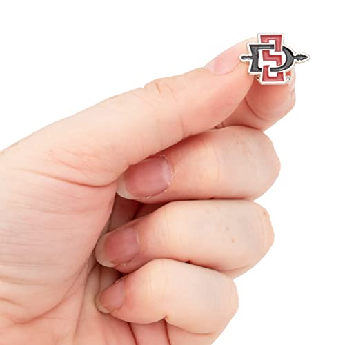 Image of Desert Cactus San Diego State University Lapel Pin SDSU Aztecs Made of Metal for Formal Wear, Bag and Hat Jewelry, and Tie Tack (Pin A)
