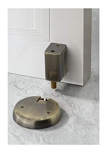 Batente de porta de liga de zinco batente de porta, não há necessidade de perfurar e fio, parada de