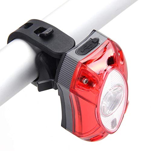 WANLIU Débil Recargable Pieza Trasera de la Bicicleta Impermeable Ligero 3W USB...