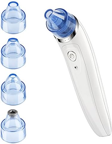 Electric Blackhead Suction Cleanser - USB Facial Blackhead Cleaner Remover Machine to Utilizes Pore, Suck Blackhead instrument, Vacuum Extraction Tool to Exfoliate and Resurface face Skin