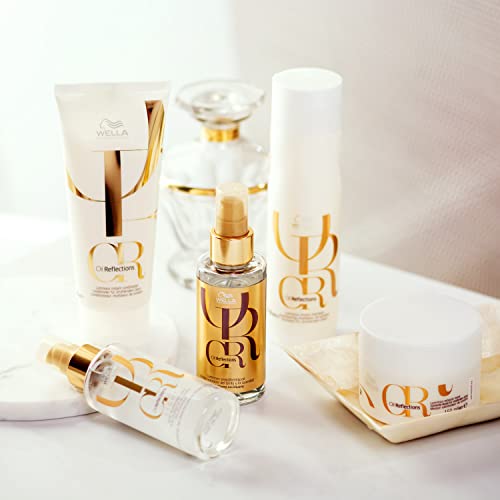 Wella Professionals Oil Reflections Luminous Smoothening Hair Oil | 100 ml | Non-Sticky Hair Treatment | Avocado & Macadamia Seed Oils | For a Glossy Hair Shine - Image 7