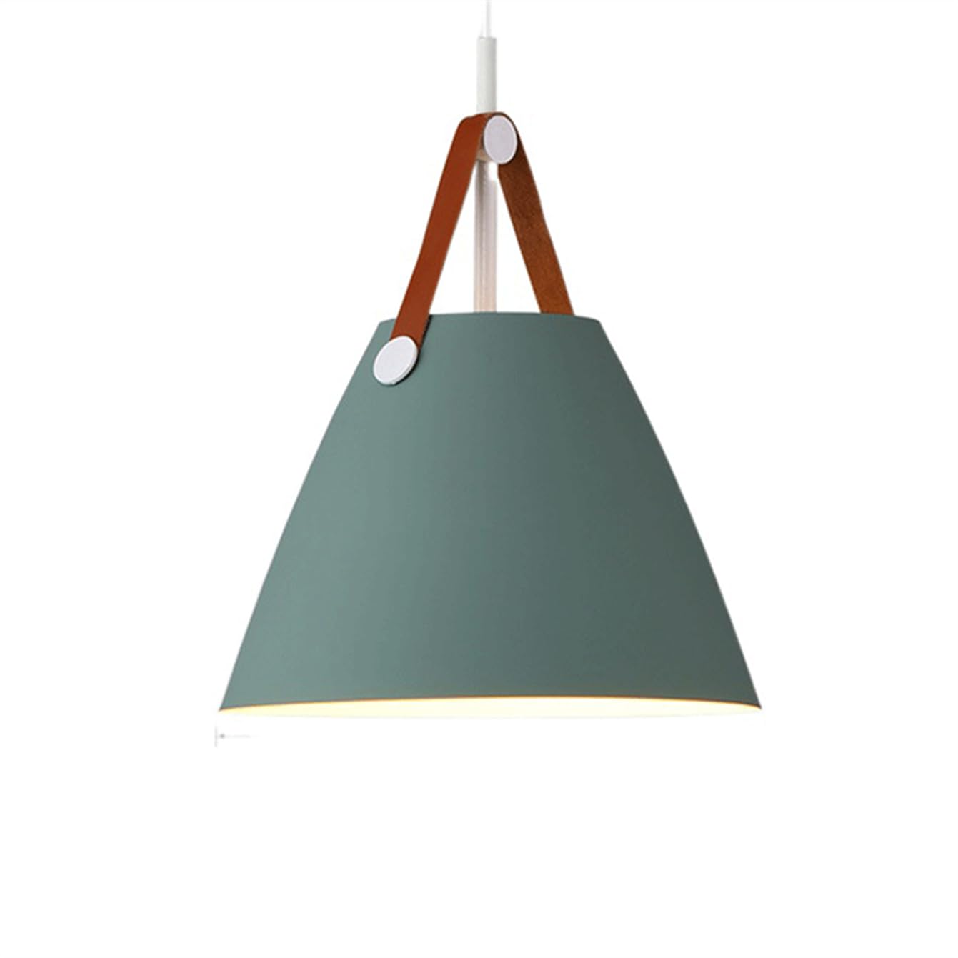 YGZPALH Nordic Children's Room Pendant Light Macaron Color Shade Design Adjustable Height Fixtures Dining Table Single Head Chandeliers Modern Room Light Fixture for Hallway, Dining Living Room