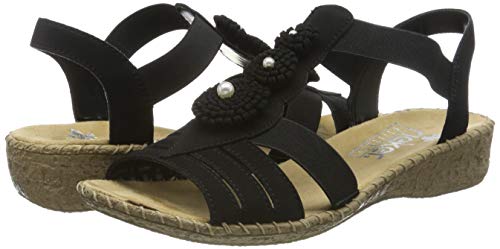 Rieker 61695-00, Sandali a Punta Chiusa Donna