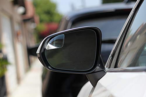 "Superfan" Car Blind Spot Mirror By Safe View Company - Change Lanes W Confidence, Frameless Hd Convex Glass, Seamlessly Contours To Rear View Side Mirrors, Peel & Stick (2Pack) #TOP6