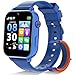 4G Reloj Inteligente Niño, Smartwatch Niños con GPS, Videollamadas, Chat de Voz, SOS, Modo Clase, WiFi, Juegos, Cámara, Reloj Niños Regalo para Niñas niños 4-12 años Regalo (Azul)