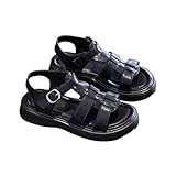 Kids Open Toe Sandals Adjustable Buckle Casual Shoes...