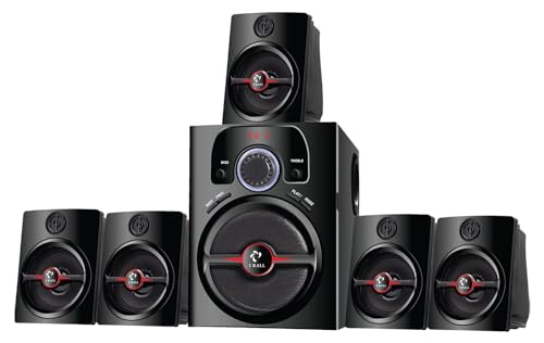 Image of IKALL IK444 Home Theatre - 5.1 Channel Sound, Multiple Connectivity, Elegant Design (Black)
