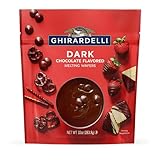 GHIRARDELLI Dark Chocolate Flavored Melting Wafers, 10 oz Bag – Rich Chocolate...
