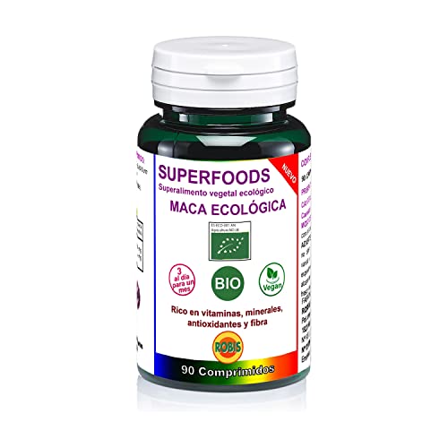 Robis Superfoods Maca Bio Vitaminas para Veganos - 90 Cápsulas