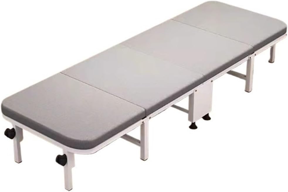 Camping Bed Folding Bed for Lunch Break, Office, Hospital Lounge, Chair, Easy-to-use Folding Bed(Large)