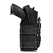 ACEXIER Universal Tactical Molle Pistolet Pistolet Holster Réglable Pistolet Holster pour 9mm Glock 1911 G17 18 19 26 34, Ruger LCP, Beretta