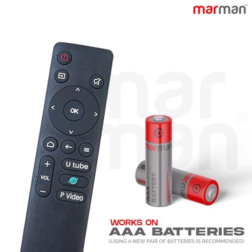 Image of marman Compatible with Infinix TV Remote Original Suitable for Smart LED FHD Tv Y1 Series Only Non Voice Command No Bluetooth Connection - Make Sure Existing Controller Replicates Similar Model