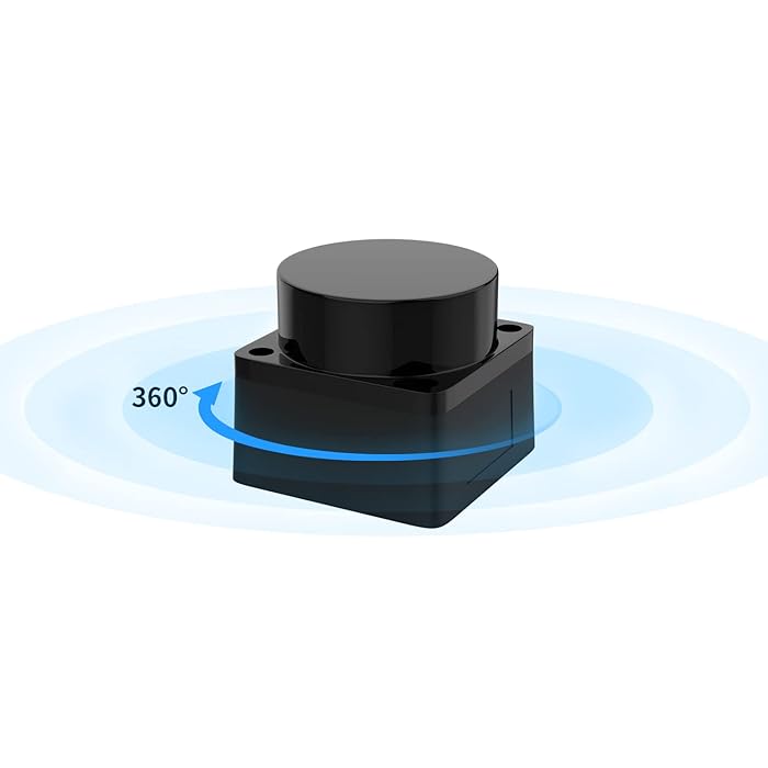 Buy Yahboom Lidar Sensor DTOF LDS Lidar Scanner Kit 12M Radar 360