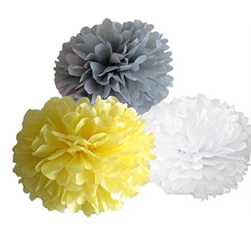 Dooxoo party Tissue Pompoms Paper Flower pom Poms
