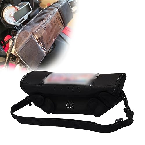 Bolsa para manillar de moto Aprilia Tuareg 660, ideal para llevar tu GPS en tus rutas de aventura