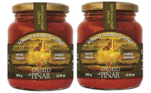 Salsa de Aceite de Oliva Extra Virgen con Tomate y Ajo, 350 g, Pack x2 miniatura 1