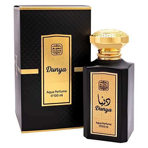 Naseem Dunya Aqua Perfume Alcohol Free Fragrance Fresh & Strong Saffron Floral Woody Perfumes For Men Perfume 100 Ml / 3.40 Fl. Oz. (Pack Of 1) - Long Lasting Eau De Parfum For Men #TOP7