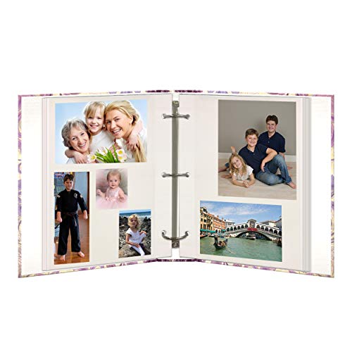 Pioneer Photo Albums Magnetic 3-Ring Photo Album 100 Page, Ren, Wine Renaissance, Medium - Image 3
