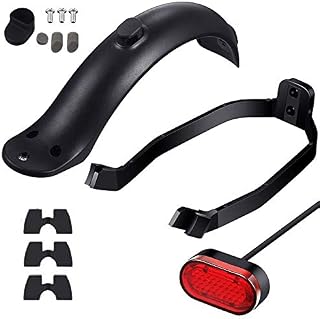 Frsoinor Rear Mudguard and Bracket Accessory with Taillight for/Pro Scooter with Screws and Screw