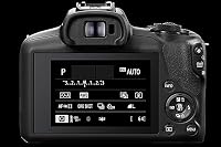 Canon EOS R100 Spiegellose Kamera + RF-S 18-45mm is STM Objektiv & 9967B002 Akku LP-E17, schwarz – Ansicht 4