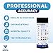 Vaunn FSA/HSA Eligible, Medical 8-in-1 Urine Test Strips and Urinalysis for UTI, Nitrites, Leuckcytes, Ketosis, pH, Protein, 120 CT