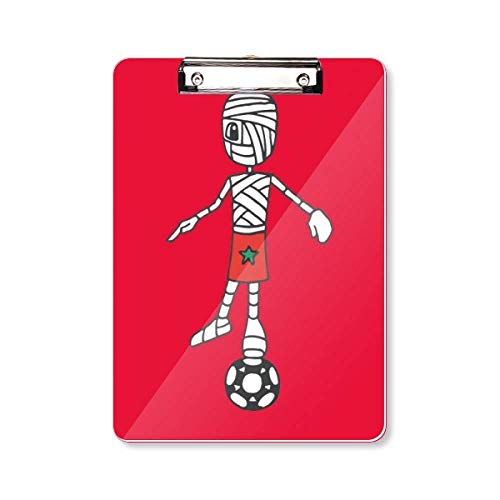 Porte-bloc de football marocain A4 accessoire coaching et tactique