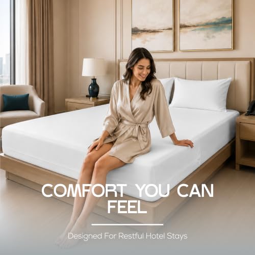 Image of Bulk 10-Pack Hotel California King Mattress Encasement 100% Waterproof f