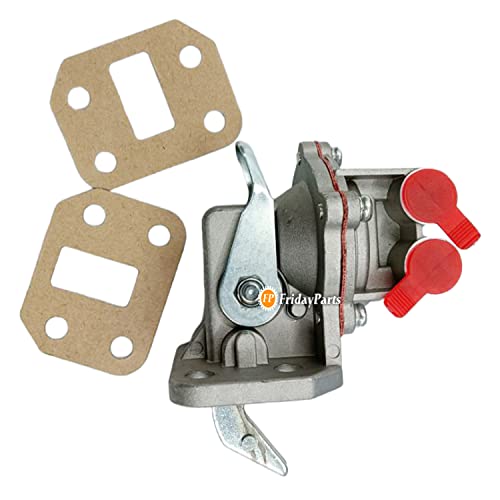 FridayParts Fuel Lift Pump As-Fuel Transfer 153-0488 1530488 Compatible for Caterpillar CAT 906 287 267 277 248 247 257 236 246 248 216 226 Loader 3024C 3034 Engine Replacement