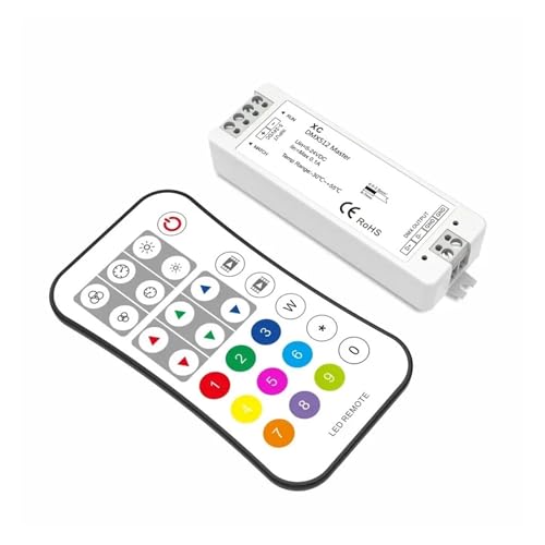 Décodeur DMX512 multi-pixel pour ruban LED RGBW avec signal 2.4G