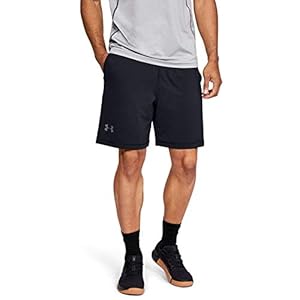 Under Armour Ultralichte en ademende sportbroek voor heren, sneldrogende sportshorts met losse pasvorm, Raid International
