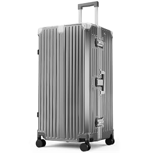 ALPHA CAMP Koffer XXL Hartschale mit TSA Schloss Koffer Groß 105L Suitcase