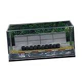 【Maquette de circuit de course à l'échelle 1/64】 : Vitrine de collection pour et exposer des modèles réduits de voitures de course à l'échelle 1/64.
