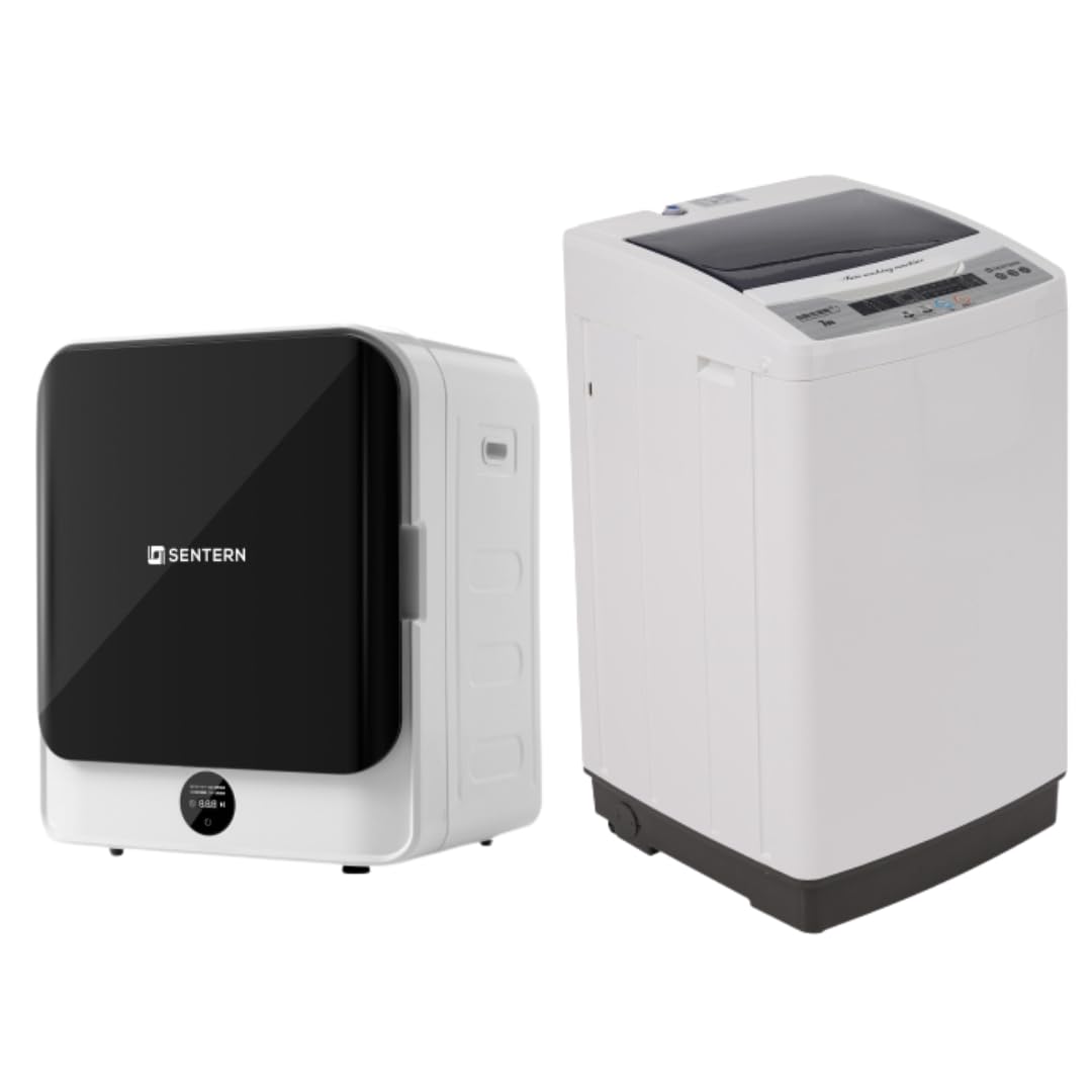 Amazon.co.jp: Homebliss 洗濯乾燥機セット – 全自動 7kg 上開き式洗濯