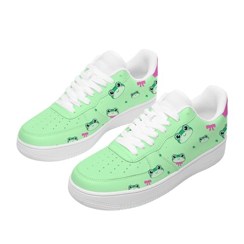 Unique Custom Name Low-Top Shoes Men Women, Personalized Cute Print Fashion Casual Everyday Walking Outdoor Shoes, White Dress Sneakers for Women4