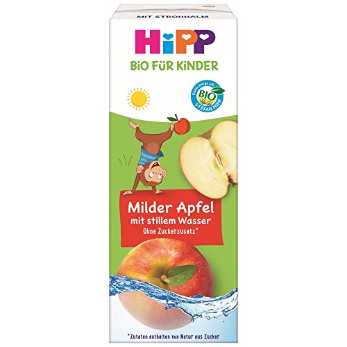 HiPP Bio-Apfelsaft mit stillem Wasser, 15er Pack (15 x 200 ml)