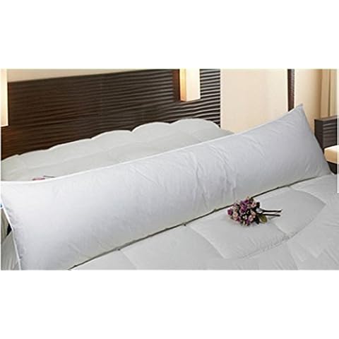 Rohi NEW MEDICAL Living Orthopaedic 4.6FT Double Bed Size Bolster Support Pillow Includes Complimentary Grey Case FREE Cover